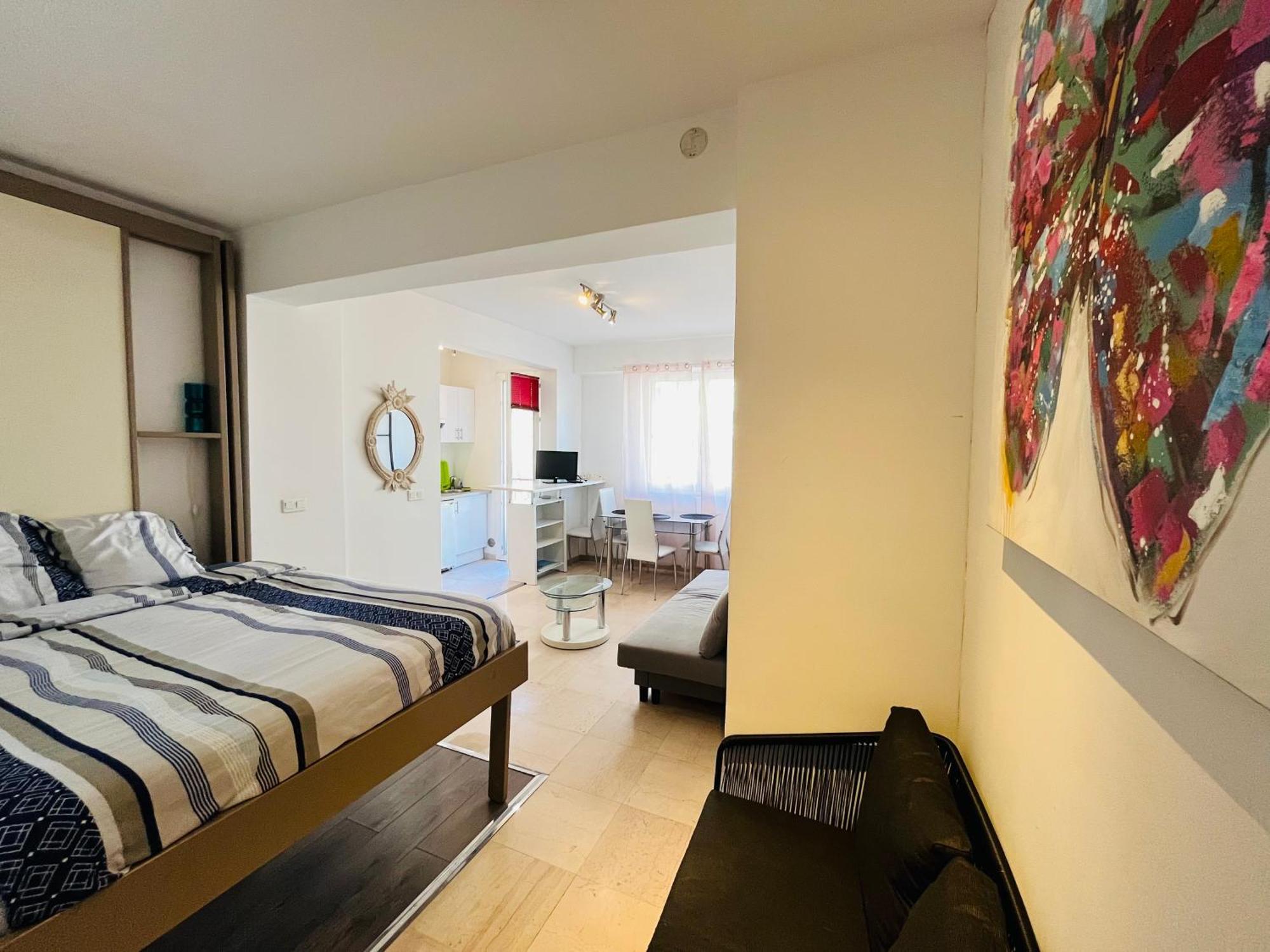 Grand Studio De 30 M2 Promenade Des Anglais Nisa Exterior foto
